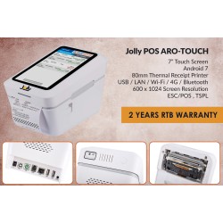 JollyPOS ARO-TOUCH 7" Touch Screen Android with 80mm Thermal Printer
